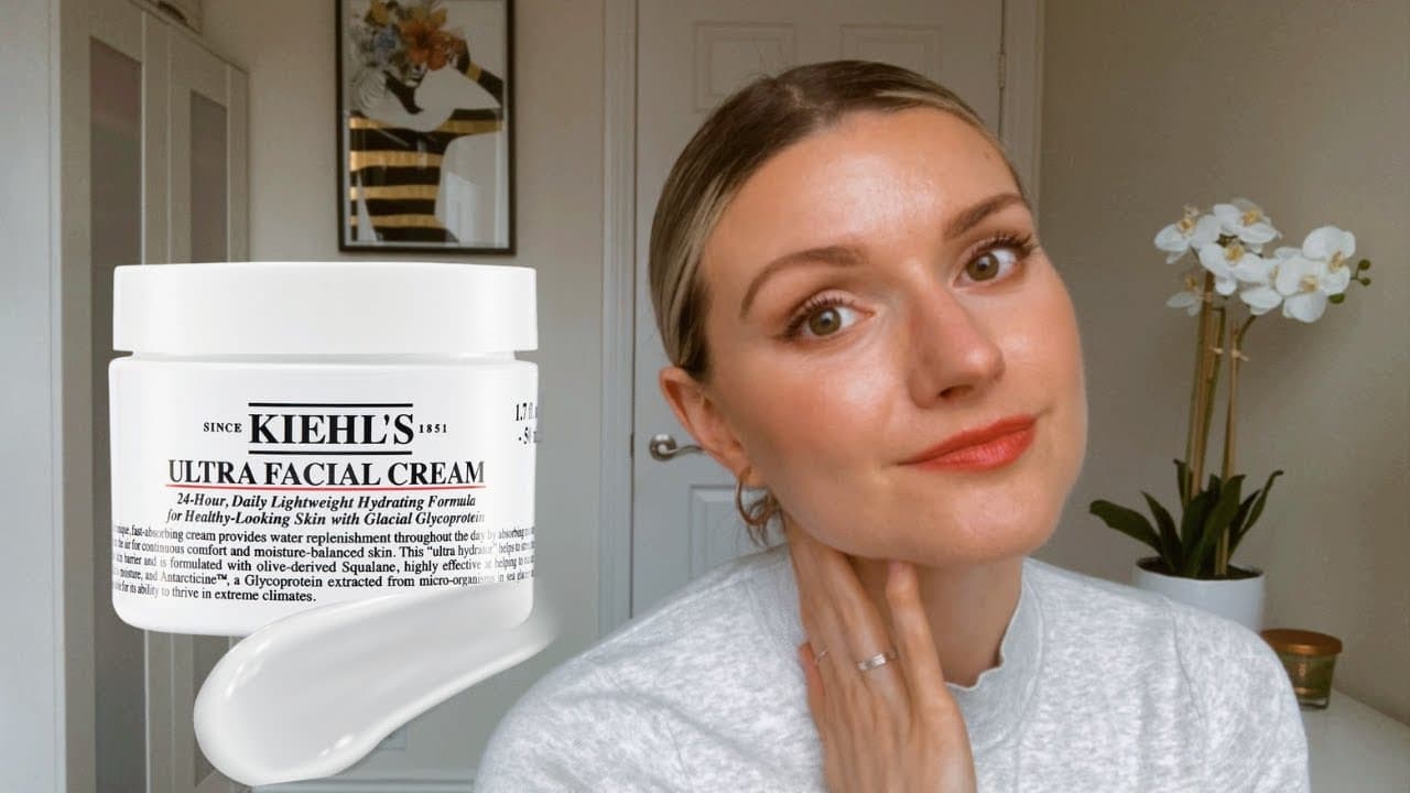 PRODUCT REVIEW & DEMO: Kiehl's Ultra Facial Cream | Cristina Maria