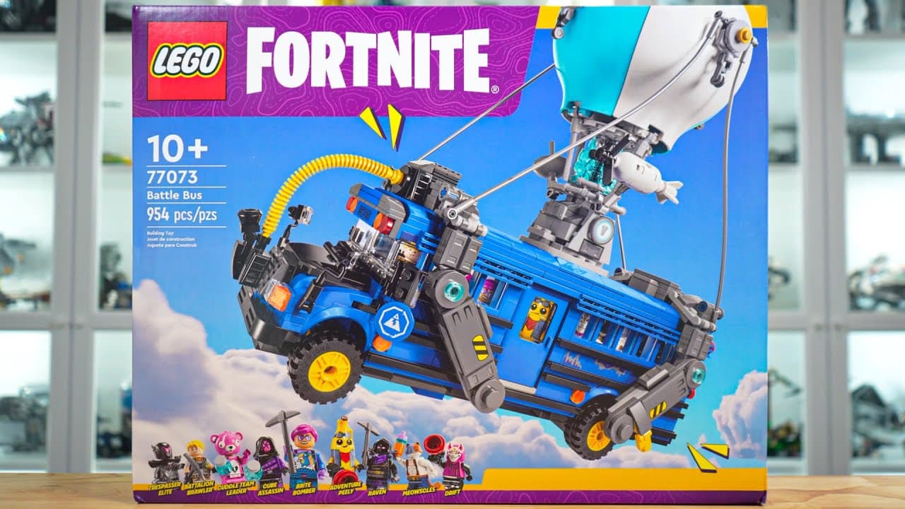 LEGO Fortnite 77073 BATTLE BUS Review! (2024)