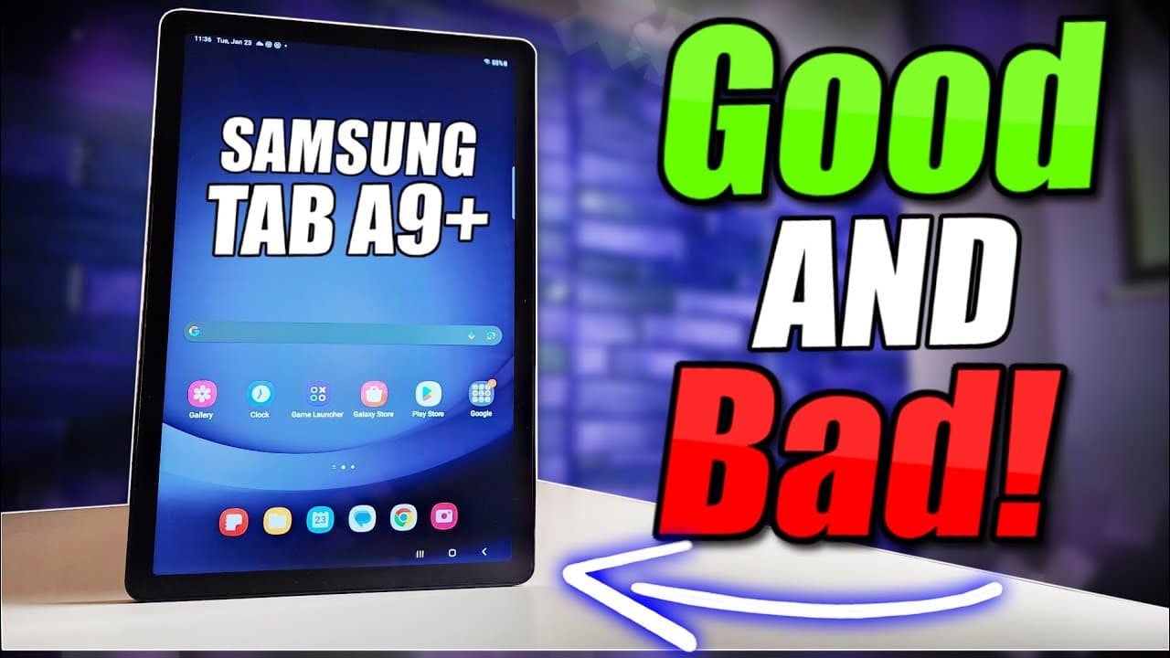 Samsung Galaxy Tab A9+ Pros & Cons - GOOD, BAD & UGLY!