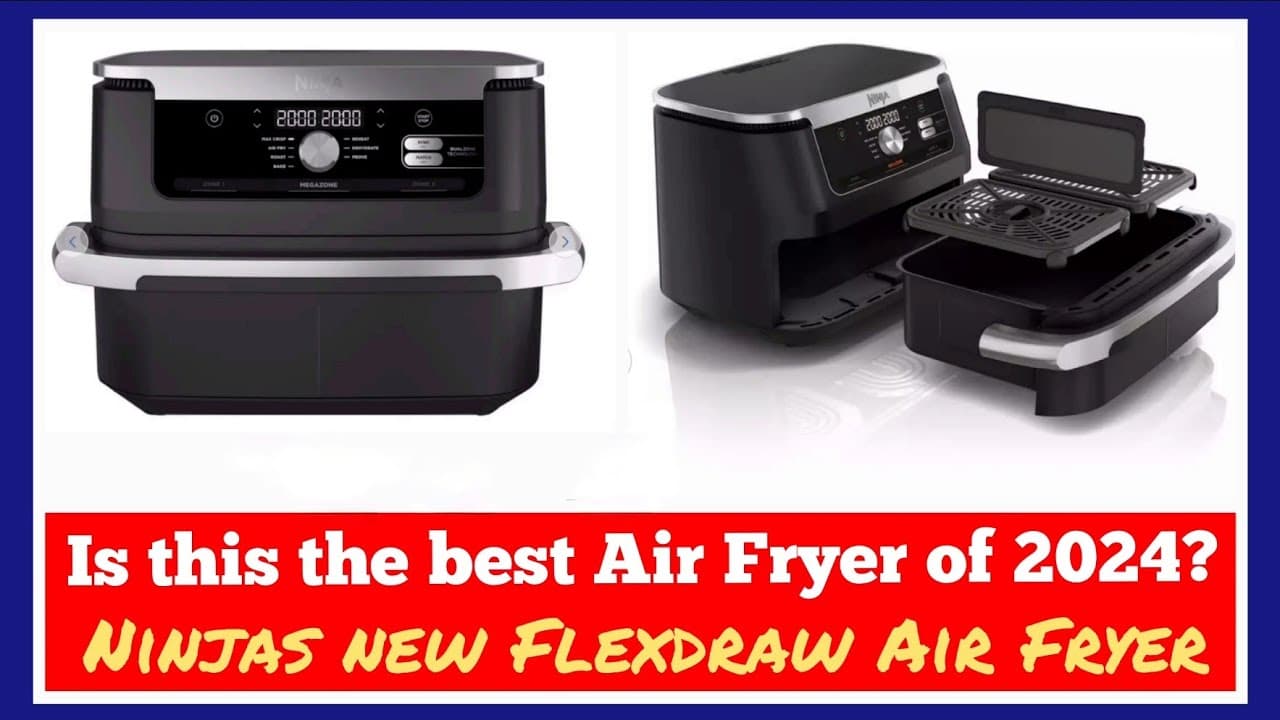 Is this the best Air Fryer of 2024? Ninja's new Flexdraw Air fryer