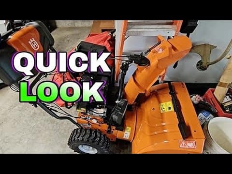 Husqvarna ST224 Snow Blower | Trendroid Reviews