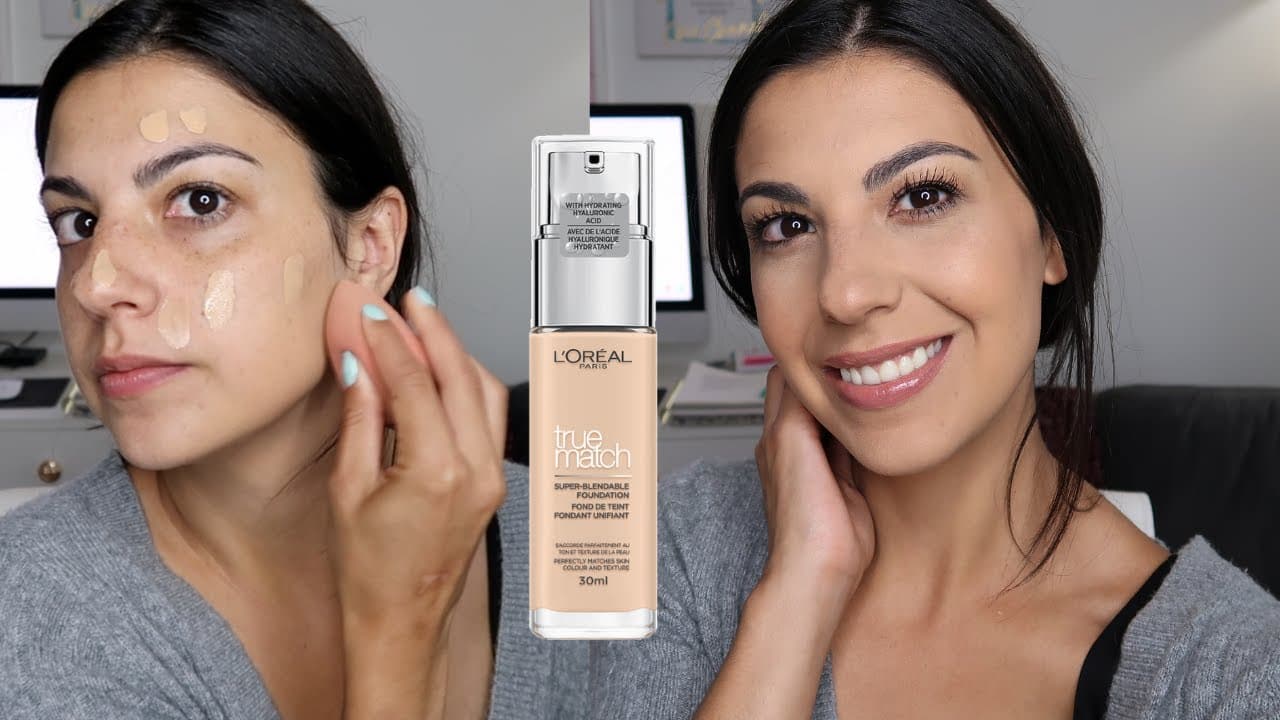 NEW L'Oreal True Match Foundation Review & Demo