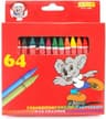 Sense Wax Coloring Crayons 64-pack