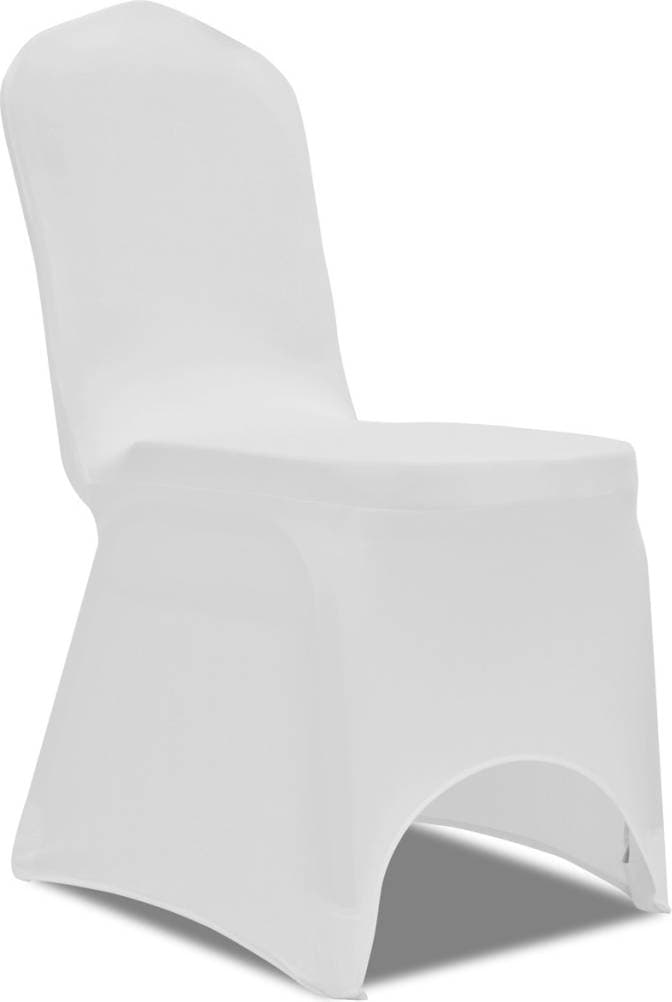 vidaXL 241196 50pcs Stolsöverdrag Svart, Vit