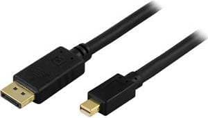 Deltaco DisplayPort - Mini DisplayPort M-M 2m