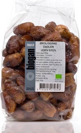 Biogan Organic Dates 500g