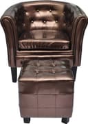 vidaXL 60707 Chesterfield Fåtölj
