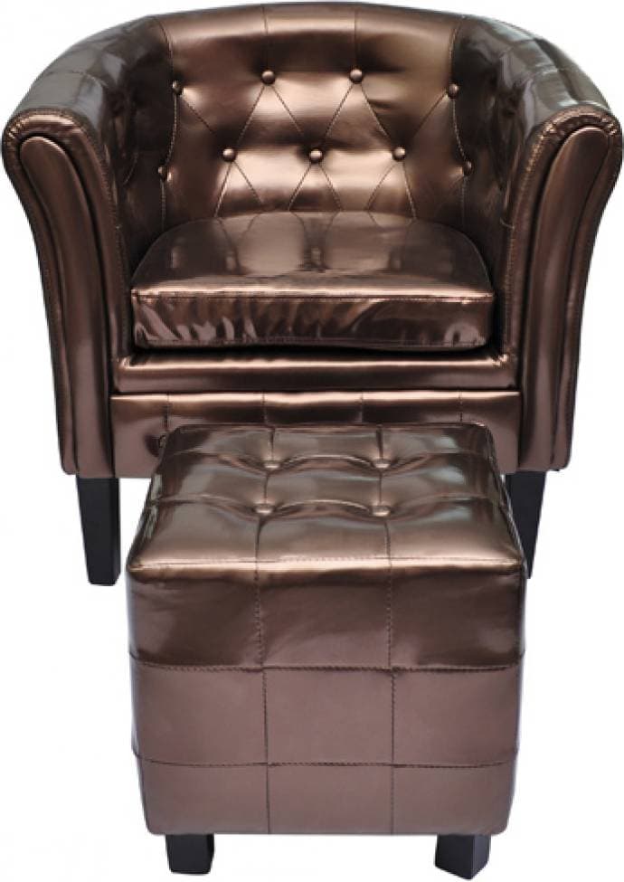 vidaXL 60707 Chesterfield Fåtölj