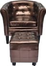 vidaXL 60707 Chesterfield Fåtölj