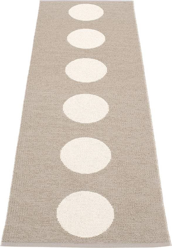 Pappelina Vera Beige, Brun 70x225cm