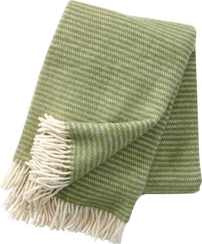 Klippan Yllefabrik Ralph Filt Grön (130x200cm)