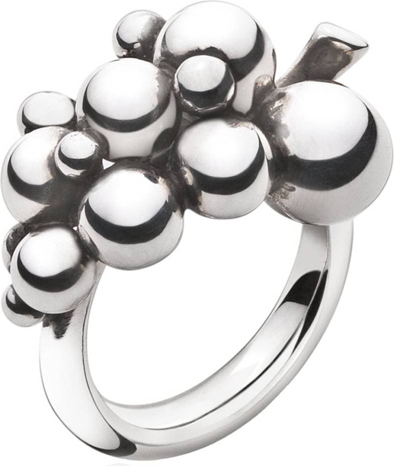 Georg Jensen Moonlight Grapes Small Ring - Silver