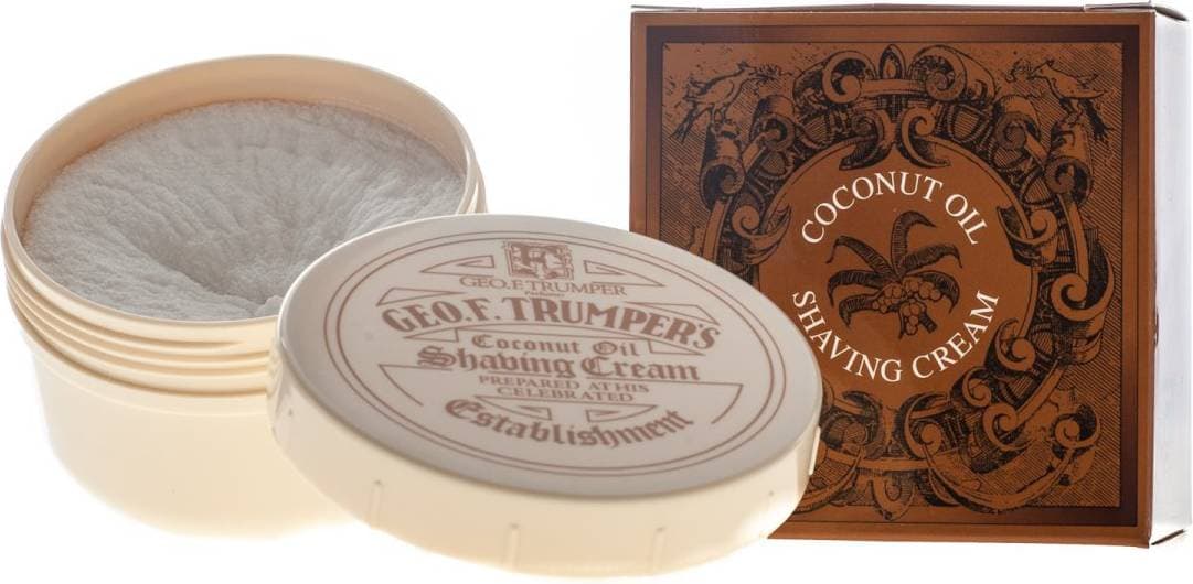 Geo F Trumper Coconut Oil Shaving Cream 200g