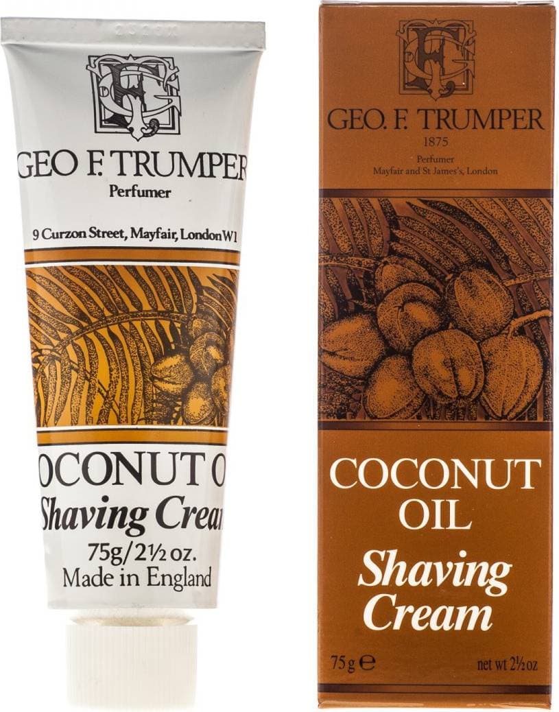 Geo F Trumper Coconut Oil Shaving Cream 75g