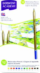 Derwent Academy Watercolour Pencils 12-pack
