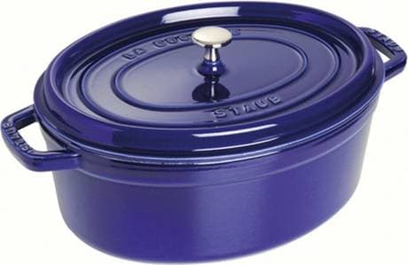 Staub Gusseisen Brat med lock 4.2 L 29 cm