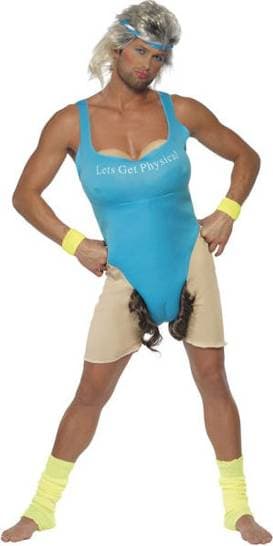 Smiffys Lets Get Physical Work Out Costume