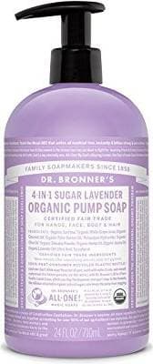 Dr. Bronners Organic Pump Soap Lavender 710ml