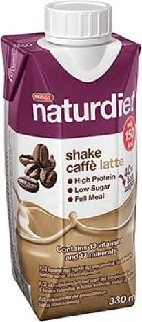 Naturdiet Shake Caffe Latte 330ml 1 st