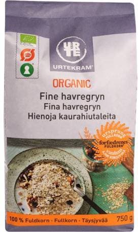 Urtekram Gryn Havregryn Eko 750g 750g