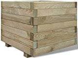 vidaXL Planter Square 50x50x40cm