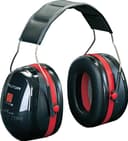 3M Peltor Optime III Headband - Black/Red