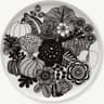 Marimekko Oiva Assiett 20cm
