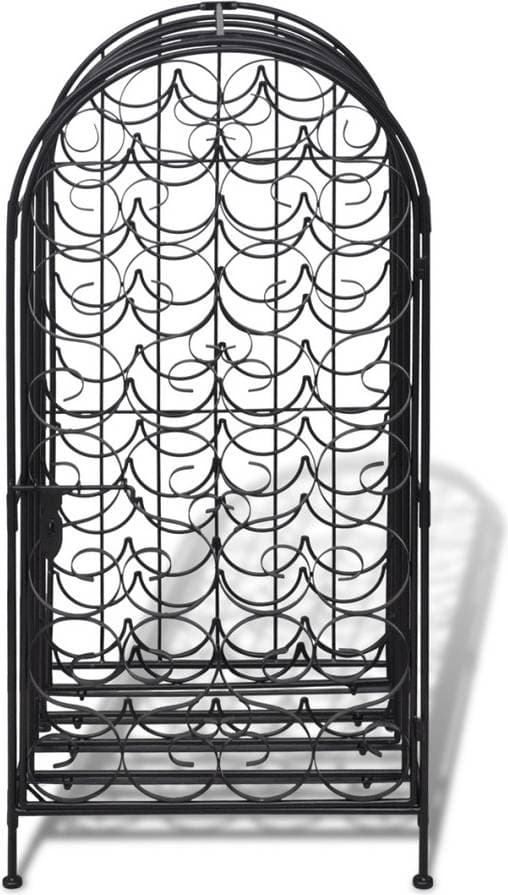 vidaXL 240943 Black Vinställ 44x100cm