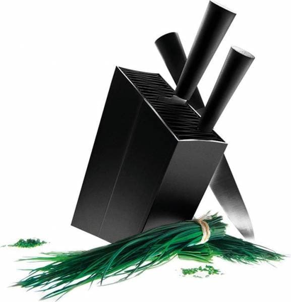 Eva Solo Knivblock Lutande Black