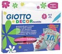Giotto Decor Textile Markers 12-pack