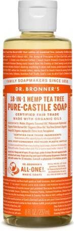 Dr. Bronners Pure Castile Liquid Soap Tea Tree 240ml