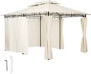 tectake Emine Luxury Garden Pavilion 3x4 m