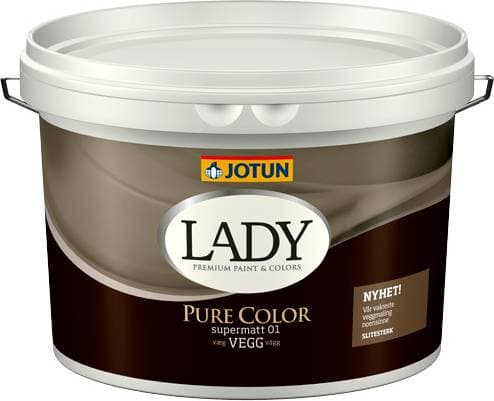 Jotun Lady Pure Color Väggfärg White 0.68L