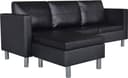 vidaXL 241979 Soffa 122cm 3-sits