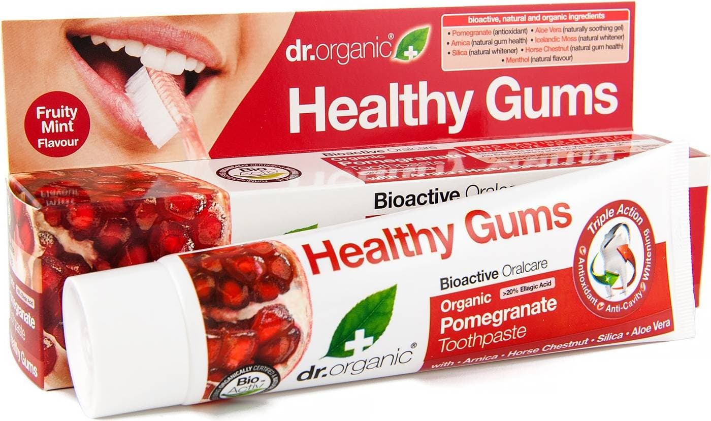 Dr. Organic Organic Pomegranate Toothpaste 100ml