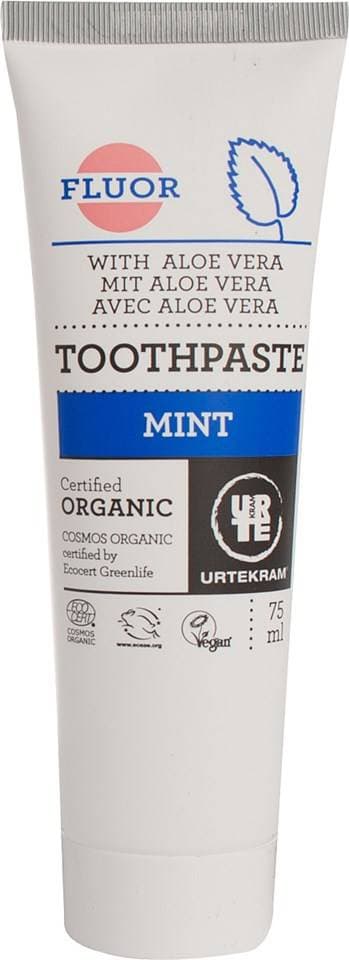 Urtekram Mint Toothpaste with Fluoride Organic 75ml