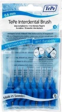 TePe Original 0.6mm 8-pack