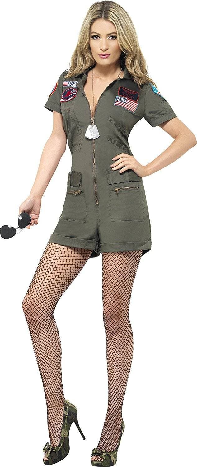 Smiffys Top Gun Aviator Playsuit