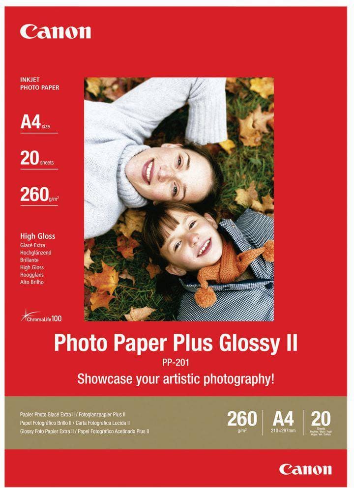 Canon PP-201 Plus Glossy II A4 260g/m² 20st