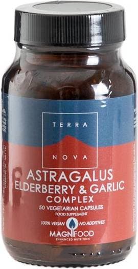 Terra Nova Astragalus Elderberry & Garlic Complex 50 st