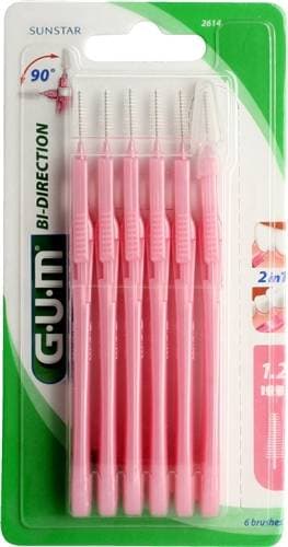 GUM Bi-Direction 1.2mm 6-pack