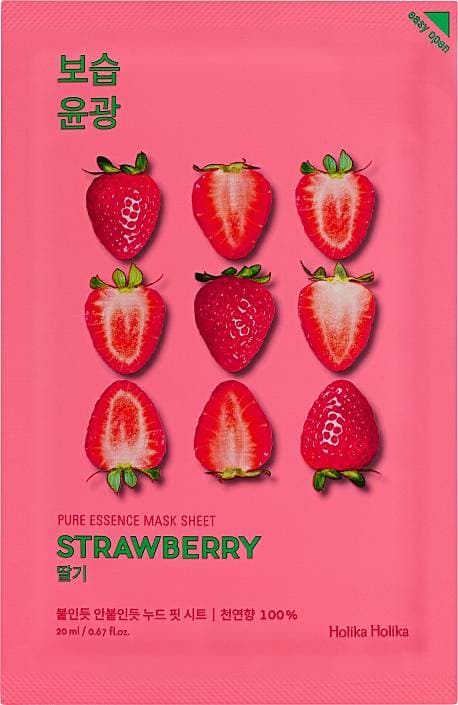 Holika Holika Pure Essence Mask Sheet Strawberry 20ml