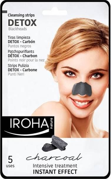 Iroha Charcoal Detox Strips 5-pack