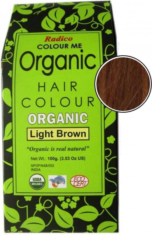 Radico Colour Me Organic Hair Colour Light Brown