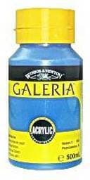 Winsor & Newton Acrylic Paint Galeria Blue 500ml