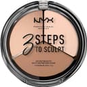 NYX 3 Steps to Sculpt Face Sculpting Palette Fair