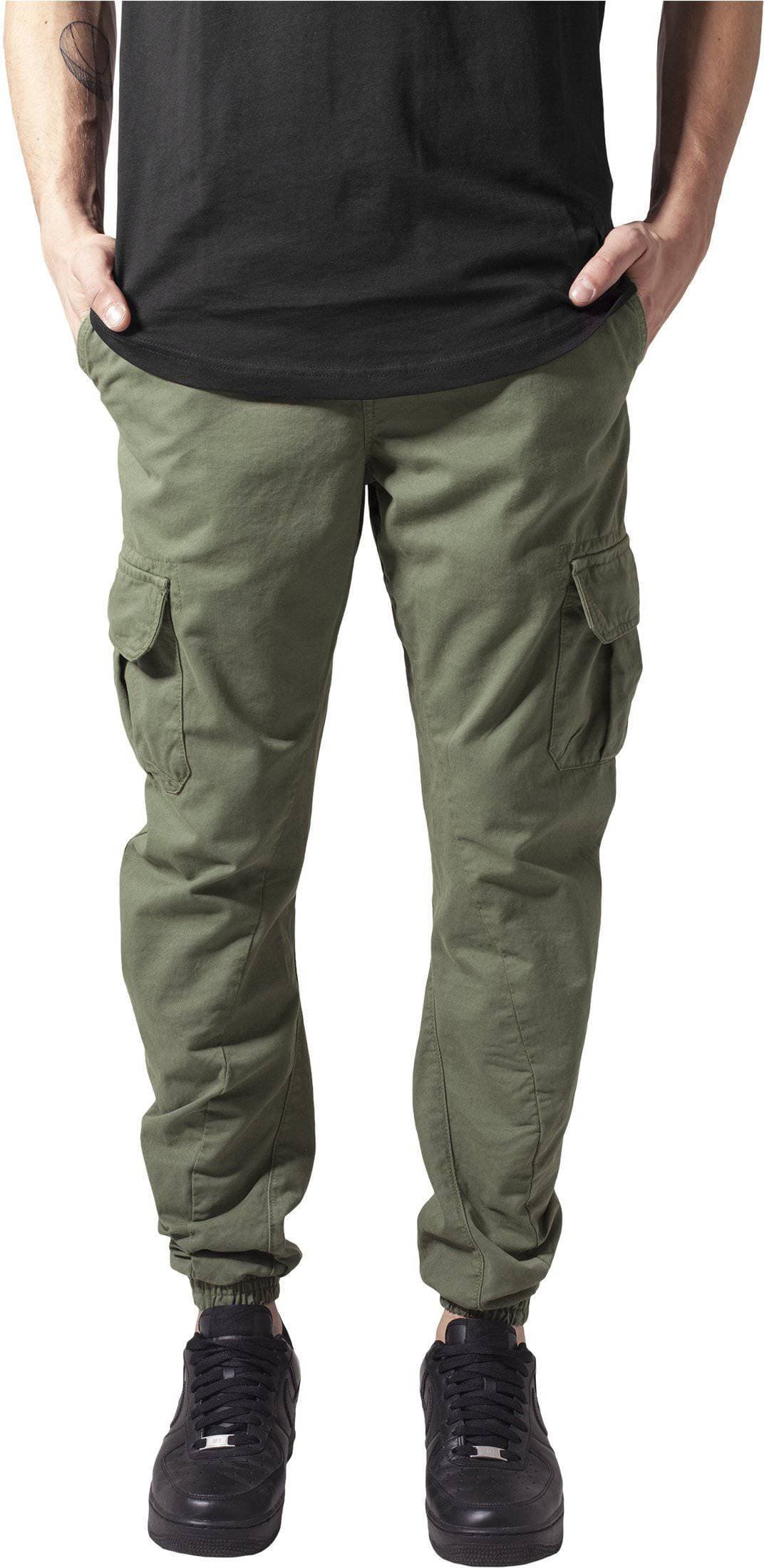 Urban Classics Cargo Jogging Pants - Olive