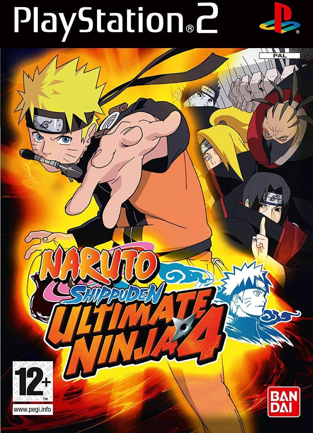 Naruto Shippuden: Ultimate Ninja 4 (PS2)