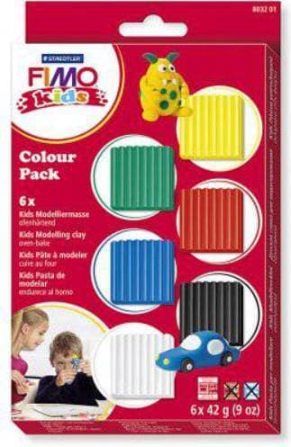 Staedtler Fimo Kids Standard Colours 42g 6-pack