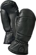 Hestra Leather Box Mittens - Black
